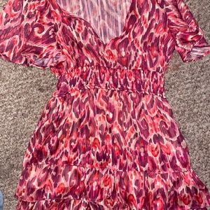 Zara ruffle dress